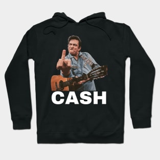 Johnny Cash Style Vintage Hoodie